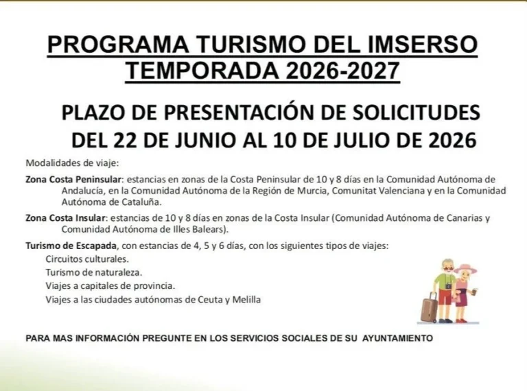 Turismo del IMSERSO
