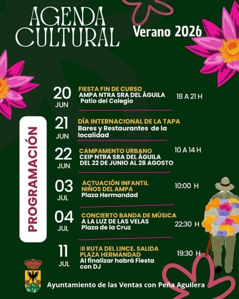 Agenda Cultural del Verano. Ampliación.