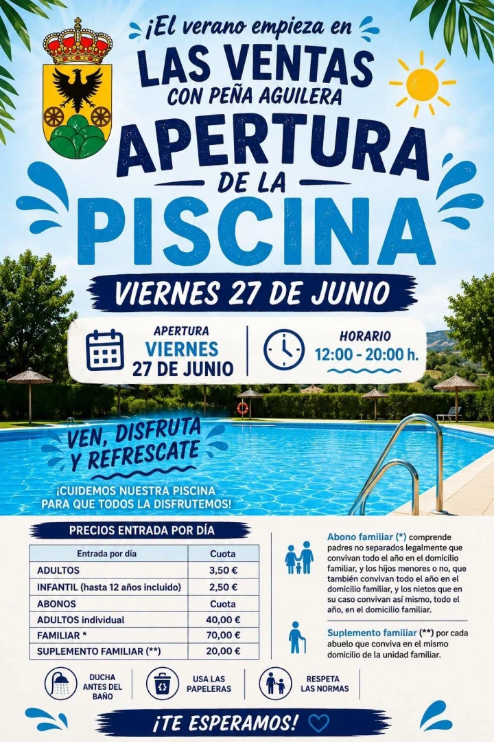 Apertura de la Piscina Municipal